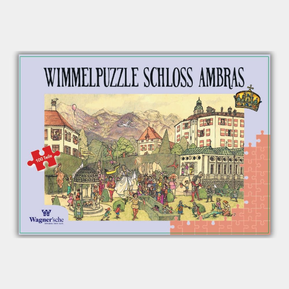 Wimmelpuzzle Schloss Ambras